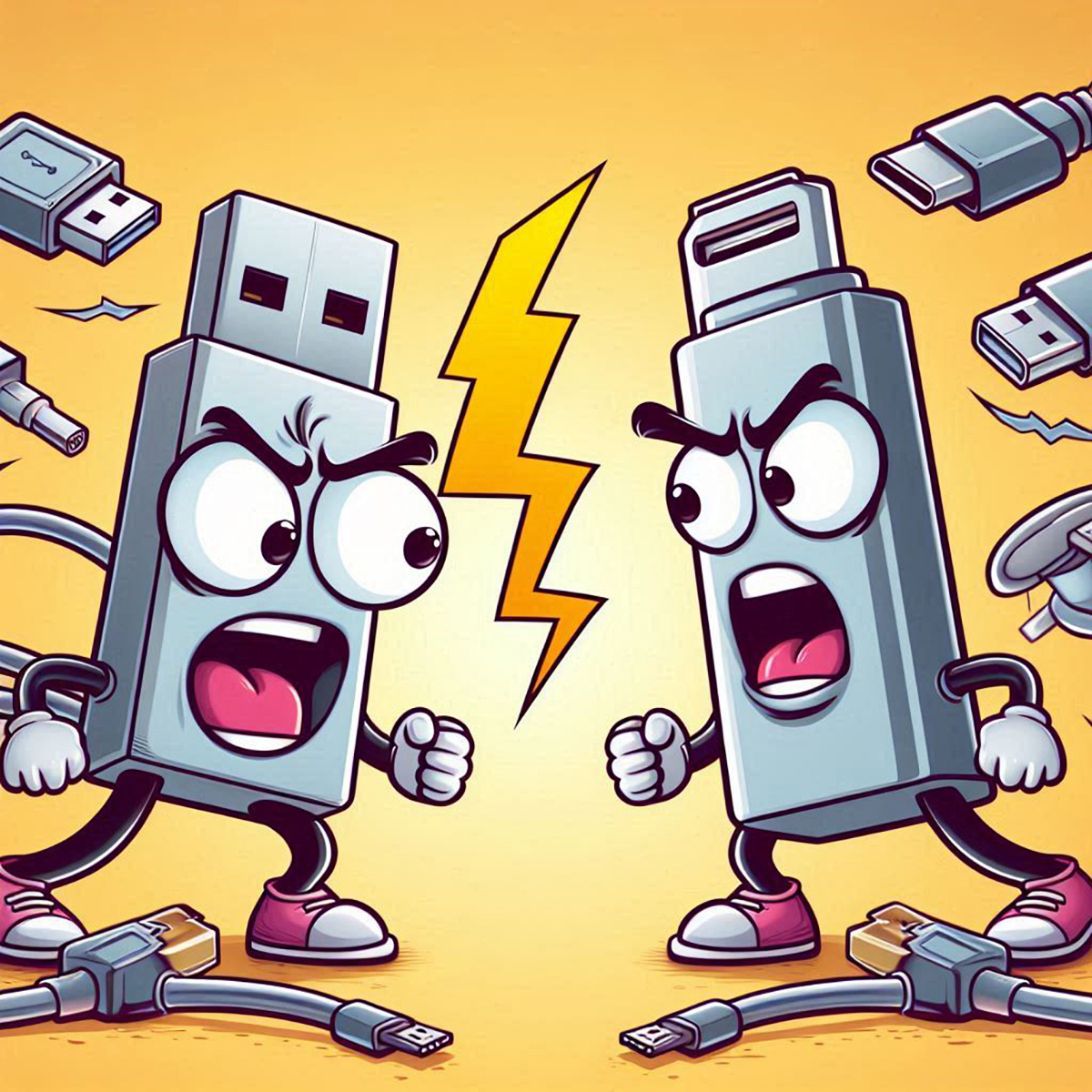 USB vs Thunderbolt